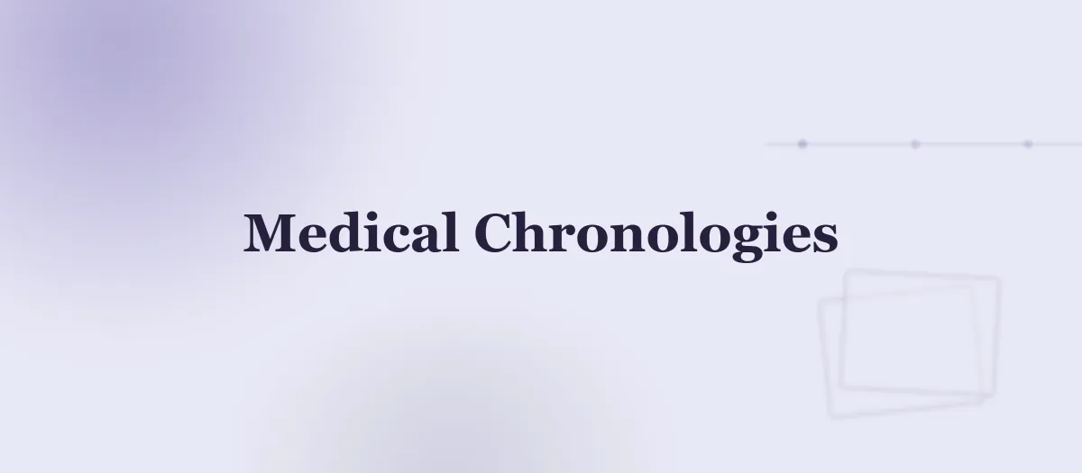 AI Medical Chronologies From Clio, Without the Manual Slog