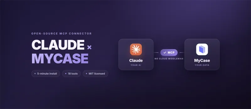 MyCase MCP Server: Open-Source Claude Integration for Law Firms